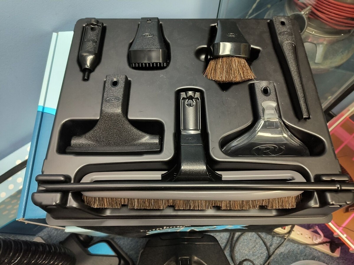 Rainbow vacuum Attachments with Tray for SRX & E2 Black & E2 Blue