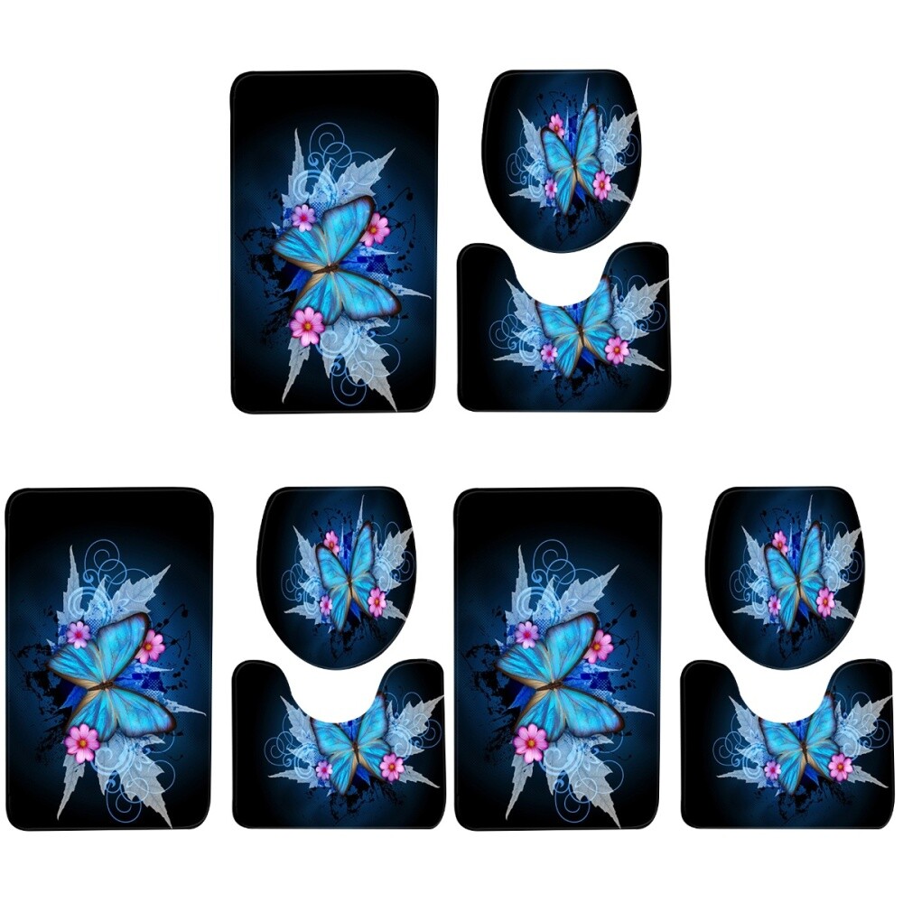 Bathroom Rugs and Mats Sets Bath Mat Set Pedestal Rug Set 3 Piece Bath