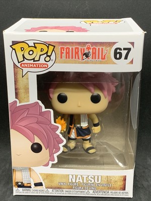 Funko Pop Anime: Fairy Tail - Natsu #67 Collectible Vinyl Figure 889698133159 | eBay