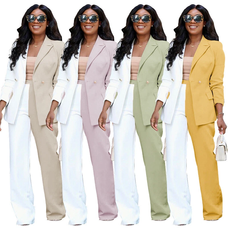  Women's 2 Piece Open Front Long Sleeve Blazer and Solid Short  Pants Suit Sets Beige : Clothing, Shoes & Jewelry