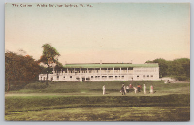 RPPC White Sulphur Springs WV The Casino Greenbrier Golf & Tennis Club Clubhouse