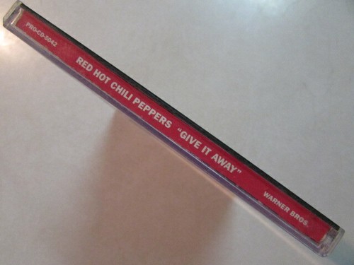 RED HOT CHILI PEPPERS GIVE IT AWAY ALBUM VERSION PROMO SILK SCREEN DISC LABEL CD - Picture 5 of 5