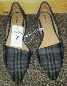 women's plaid flat shoes
