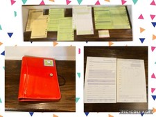 Baby Tracker/Journal/Schedule SYSTEM W/Original Binder, ALL Available Inserts