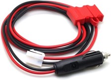 Cavo alimentazione auto per ICOM YAESU Kenwood TM261 TM742 IC-F211S IC-F610 FT1802 
