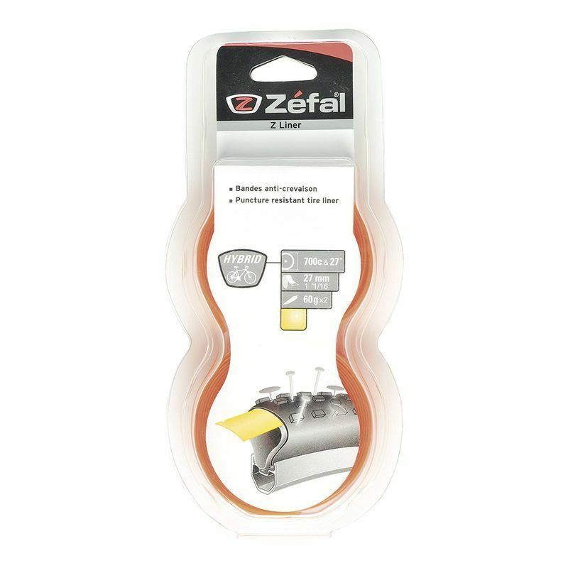 ZEFAL Kit 2 nastri antiforatura protezione copertoni hybrid 700c-27 mm