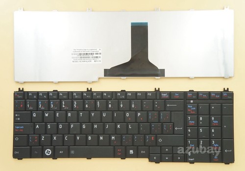 Teclado para Toshiba L750 L755 L755D L770 L770D L775 L775D Dynabook T350 B350 - Imagen 3 de 14