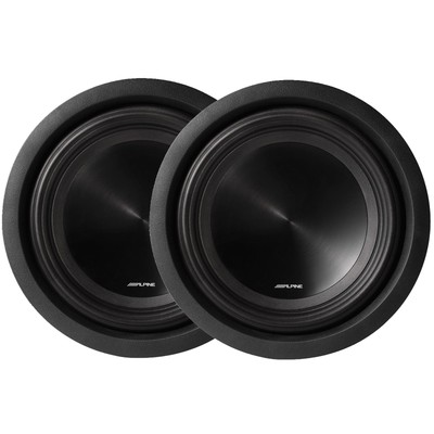 Alpine SWT-10S2 10'' Subwoofer Bundle
