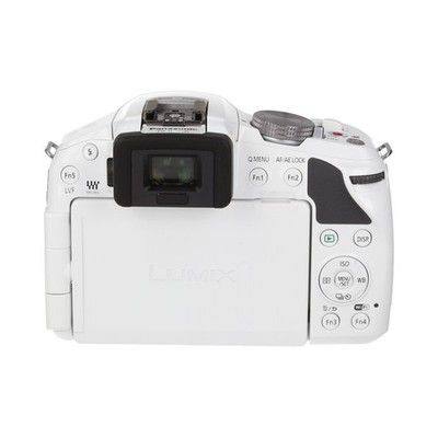 Panasonic LUMIX DMC-G6 ホワイト 完動品 #363a Panasonic LUMIX DMC-G6 White Camera + PZ 14-42mm lens, used, with