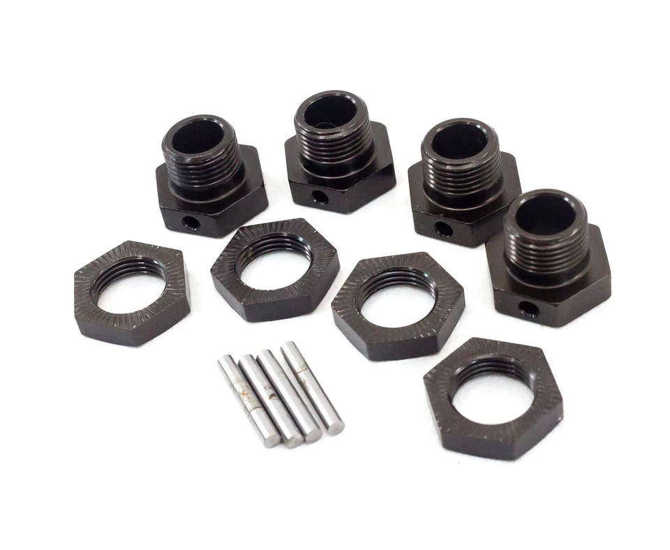 Kyosho Inferno Neo 3.0 17mm Wheel Hex Hubs Nuts & Pins IFW107B fits MP7.5 VE GT2 - Image 2 of 2