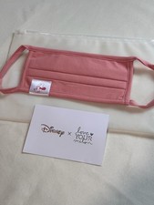 Disney x Love Your Melon Minnie Mouse Adult Pleated Face Mask NIP Rare Pink