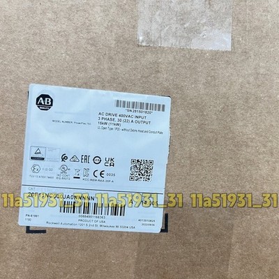Allen-Bradley Powerflex 753 15kw AC Drive 20F11NC030JA0NNNN 20F11NC030JA0NNNNN