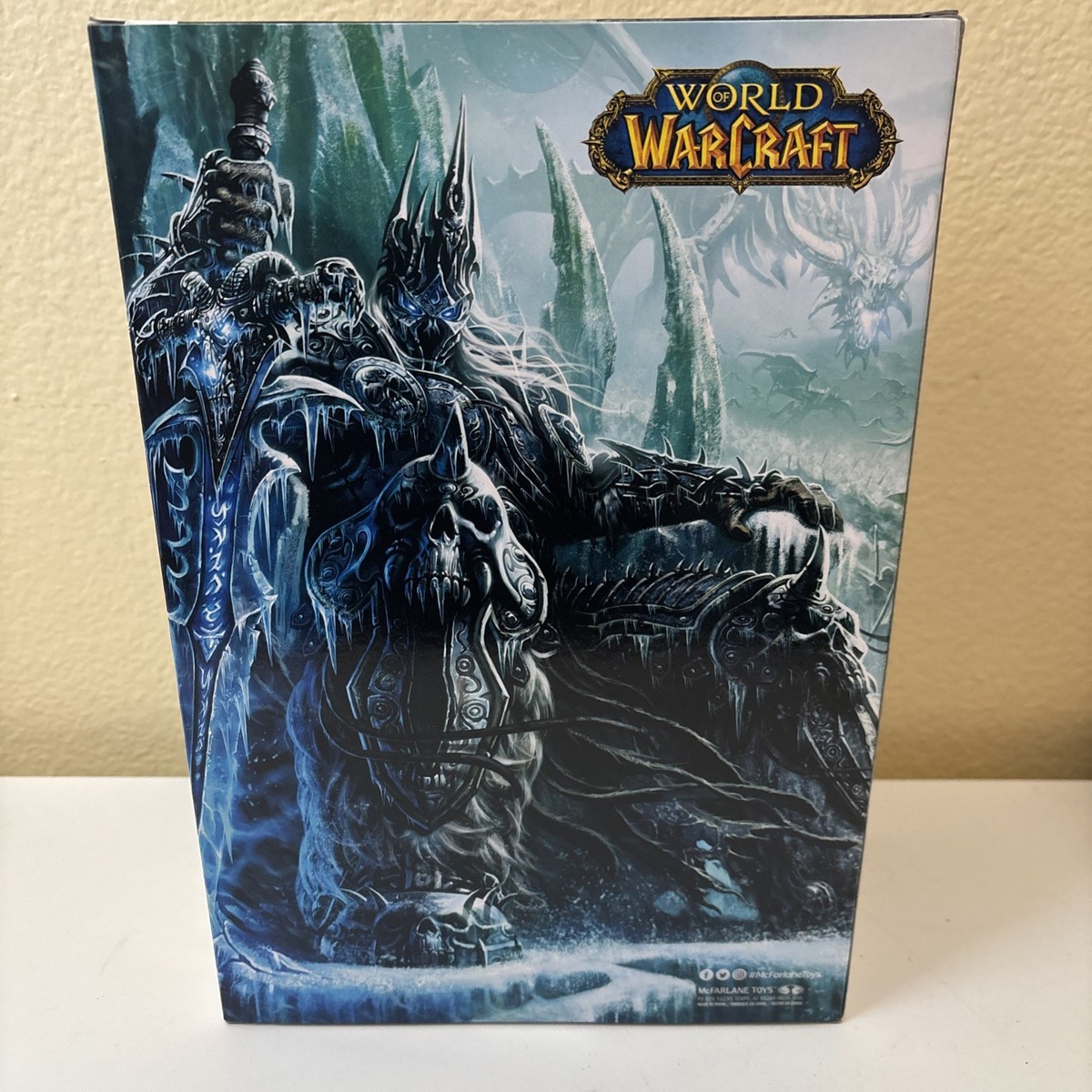 McFarlane Elite Edition Lich King Figure World of Warcraft WoW