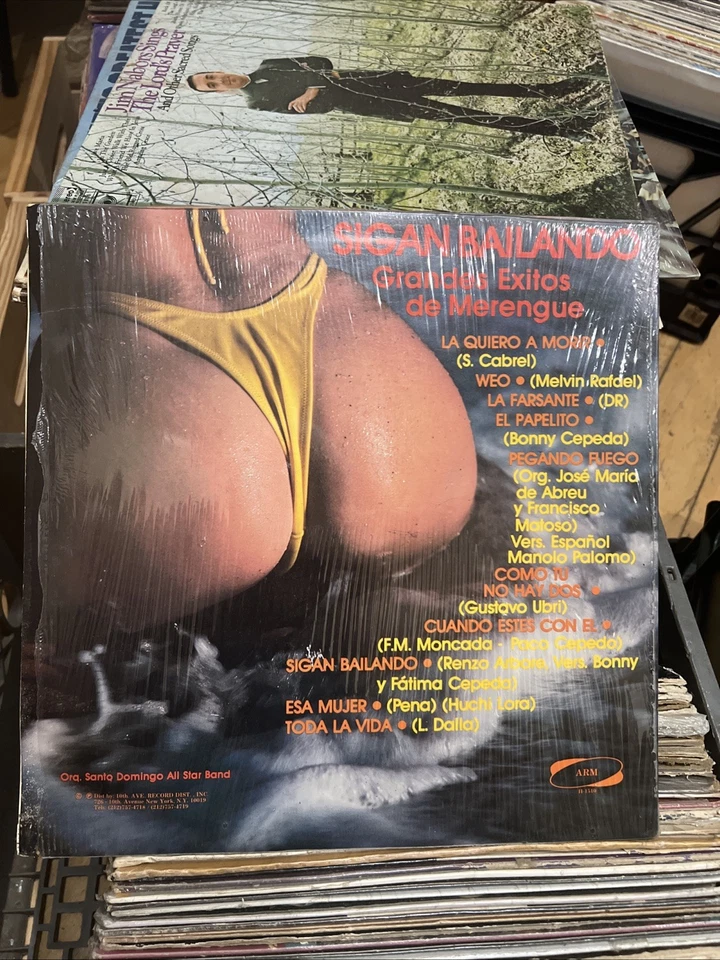 Orq. Santo Domingo – Sigan Bailando Grandes Exito De Merengue Vinyl LP Latin - Image 2 of 2