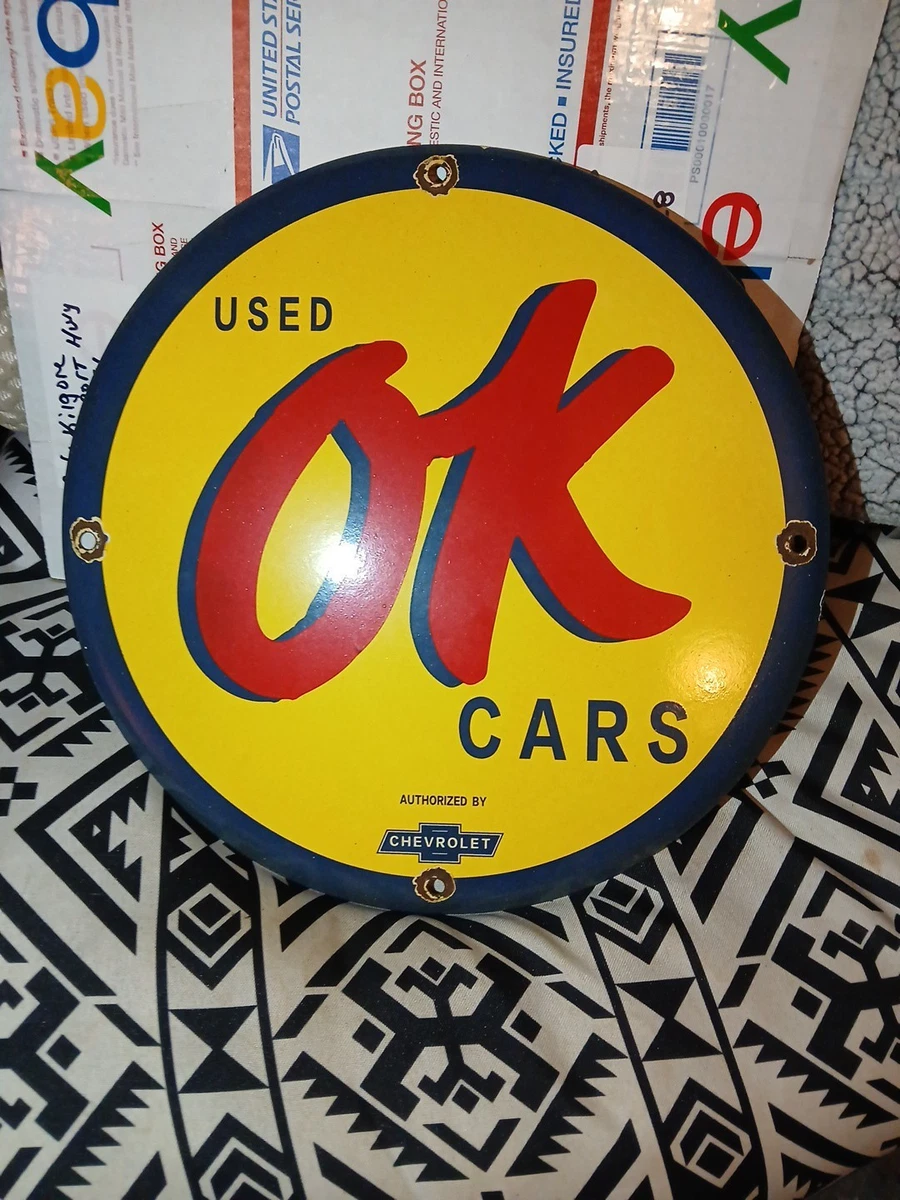Vintage Chevrolet Signs Original Advertising (1930-1969) for sale