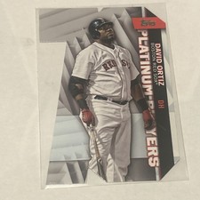 2021 Topps Update David Ortiz PDC-67 Platinum Players Die-Cut Boston Red Sox