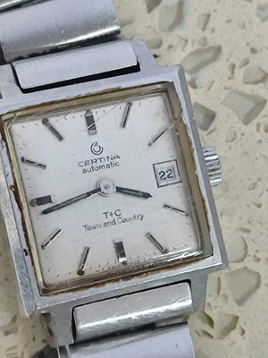 VINTAGE CERTINA T+C TOWN AND COUNTRY AUTOMATIC Lady Not Work All Original