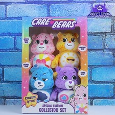 Care Bears Exclusive 4-Pack 8.5" Plush Collector Set