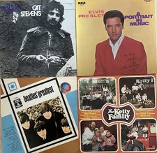 Schallplatten 4er Set / Vinyl Platten 4er Set...