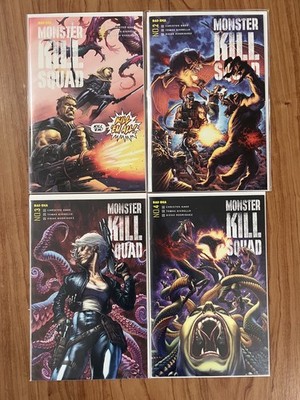 MONSTER KILL SQUAD 1 2 3 4 SET CHRISTOS GAGE GIORELLO BAD IDEA 1ST PRINT 2021