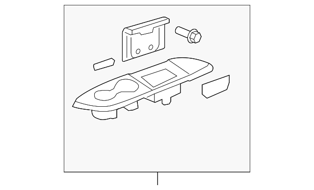 Genuine Honda Cup Holder 84611-SHJ-A01ZC