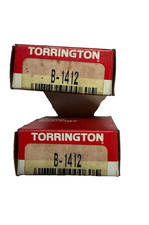 2 PCS Torrington B-1412 Drawn Cup Needle Roller Bearing, New Old Stock