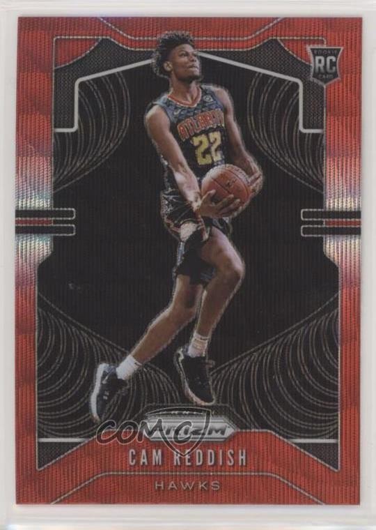 2019-20 Panini Prizm Rookie Ruby Wave Prizm Cam Reddish #256 p5f