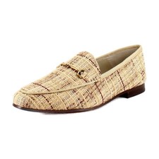 Sam Edelman Loraine Womens Flats Pale Gold Boucle