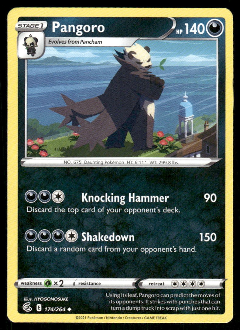 Pangoro 174/264 - Fusion Strike - Uncommon NM