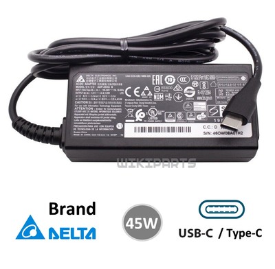 Ersatz für HP Spectre 13-V006UR Neu 45W 20V 2,25A USB-C Typ Adapter Netzteil