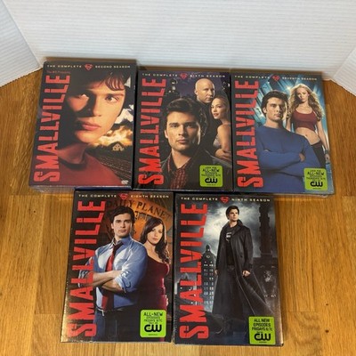 Smallville Season 2 6 7 8 and 9 TV Series DVD Lot NEW & SEALED Tom Welling