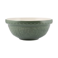 Mason Cash In The Forest Owl Size 18 Mixing Bowl, Dark Green, 2.85 Quart
