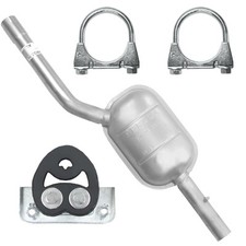 Mitelltopf Auspuff für Mercedes E E200 E220 E230 W210 2.0 2.0 D 2.2 D 2.3 2.5 D Mitelltopf Auspuff für Mercedes E E200 E220 E230 W210 2.0 2.0 D 2.2 D 2.3 2.5 D