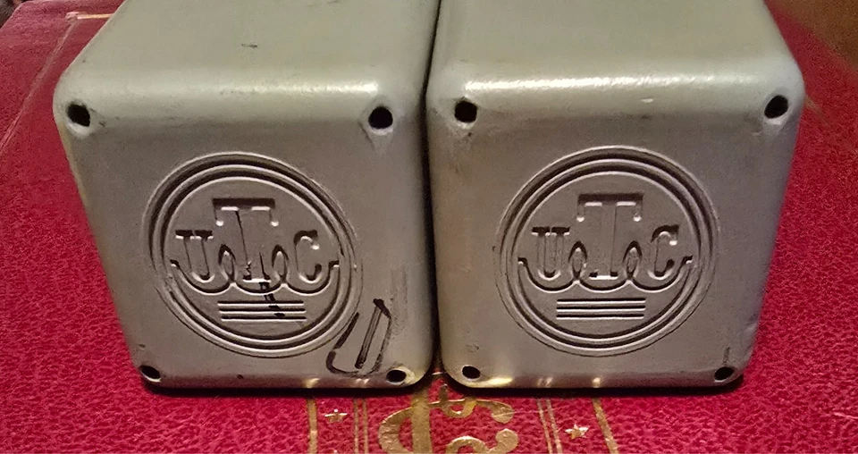 Pair Vintage UTC Model A-39 Audio Input Transformers - Image 3 of 4