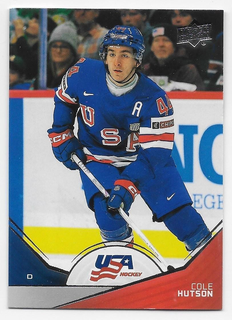 26/27 UPPER DECK TEAM USA JUNIORS BASE Hockey (#1-100) U-Pick From List