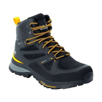 Schuhe Herren Jack Wolfskin Force Striker Texapore Mid 40388236055 Schwarz
