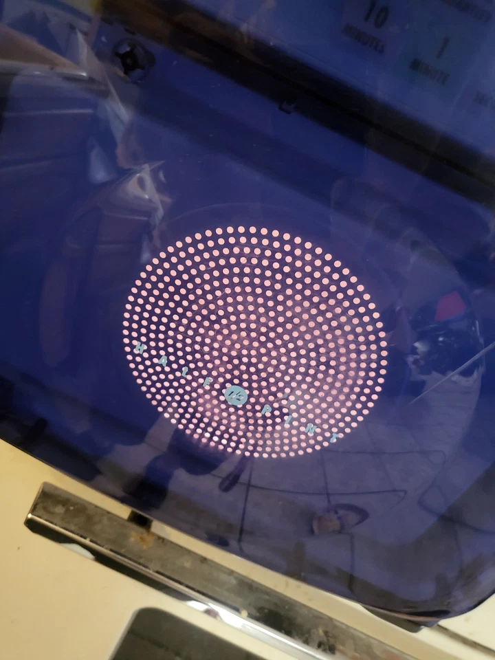 Horno Microondas Carrusel Media Pinta Afilado De Colección Modelo R-120DB Azul Probado  Foto 2 de 4