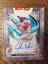 2023 Topps Inception Jordan Walker | White /149 Rookie RC On-Card Auto (Sealed). rookie card picture