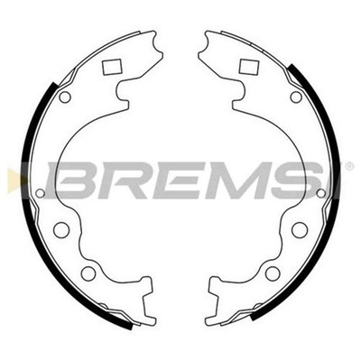 Ferodo FSB4062 - Premier Kit Ganasce, Freno Stazionamento - (confezione
