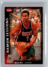 2008-09 Fleer #85 Ramon Sessions Milwaukee Bucks