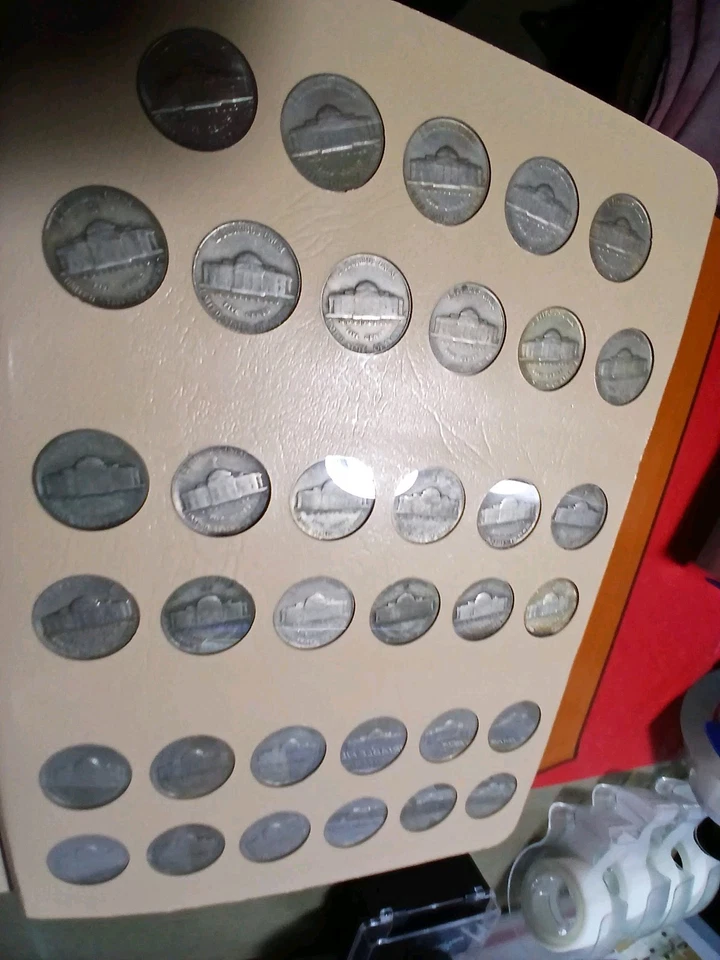 1938- 2016 JEFFERSON NICKEL COLLECTION COMPLETE WITH PROOFS. ( 213 PCS ). - Image 2 of 4