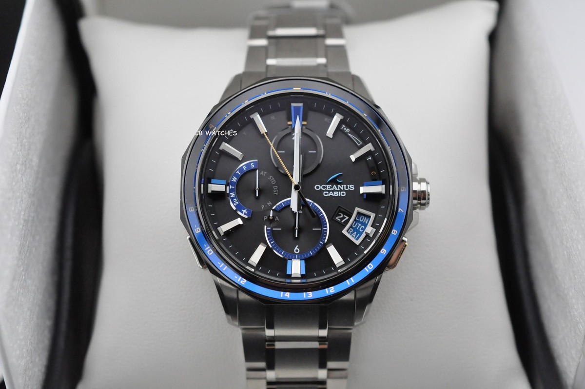 Casio Oceanus GPS Radio Wave solar Titanium OCW-G2000G-1AJF | eBay