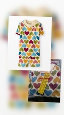 Brand New Hanna Andersson short John hearts organic cotton size 10