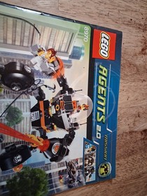 LEGO Agents Robo Attack 8970  Instructon Manual Only GUC No Bricks