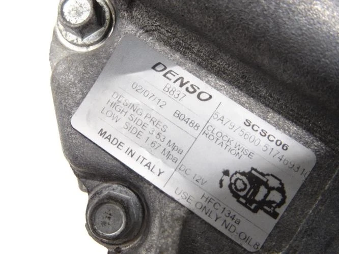 Compresseur clim LANCIA MUSA PHASE 2 52060460 - Photo 3/4