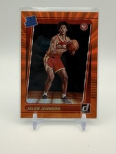 2021-22 Panini Donruss - Rated Rookie Jalen Johnson #231 Holo Orange Laser (RC)