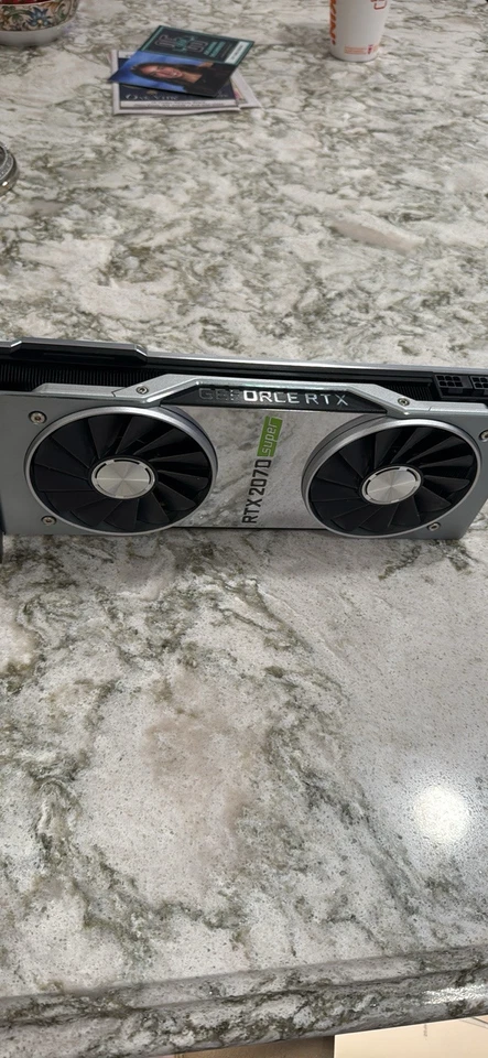 NVIDIA GeForce RTX 2070 Super Founders Edition 8GB GDDR6 Graphics Card GPU - Image 2 of 4