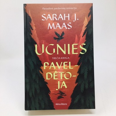 Ugnies Trecia Knyga Paveldetoja (Heir of Fire) Book 3 Lithuanian Lng Sarah Maas