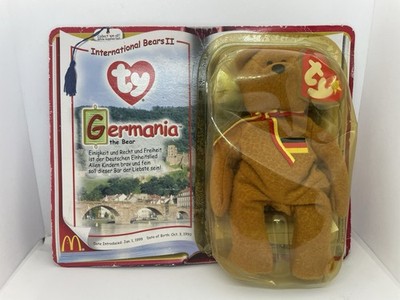 TY Beanie Baby   GERMANIA  International Bears II