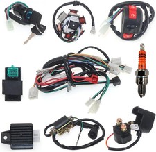 125cc Wiring Harness 110cc ATV Wiring Harness Kit for Chinese ATV Wiring Harness